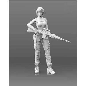 ガレージキット フィギュア SF 女性 ロボット 1/35 未塗装未組立
