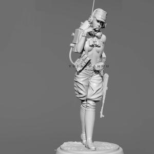 1/24 ストリートファイター 春麗 チュン・リー 未塗装 レジン製