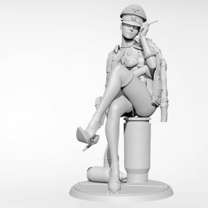 1/24 ストリートファイター 春麗 チュン・リー 未塗装 レジン製