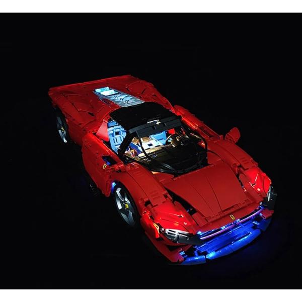 MOC LEGO レゴ 42143 互換 テクニック フェラーリ デイトナ Daytona SP3 ...