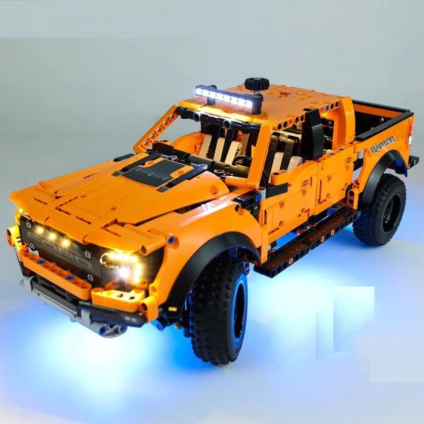 MOC LEGO レゴ 42126 互換 テクニック フォード F-150 ラプター LED ライト...