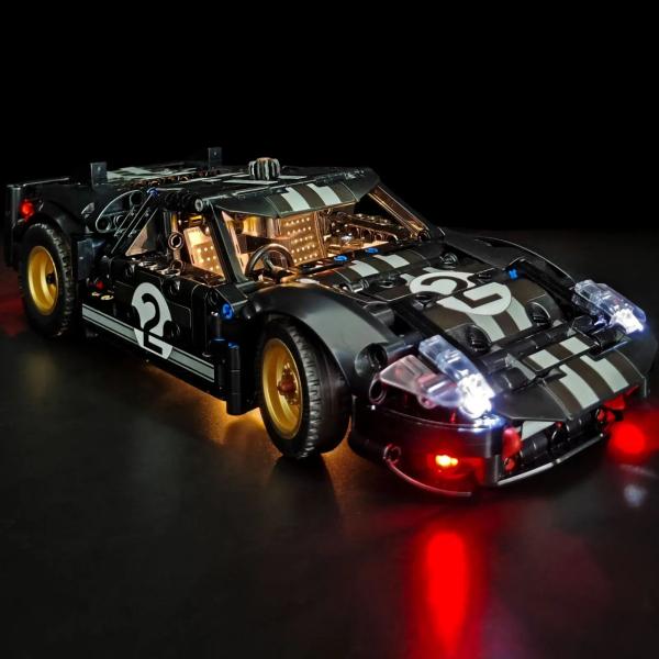 MOC LEGO レゴ 42224 互換  テクニック 1966 Ford GT40 MKII レー...