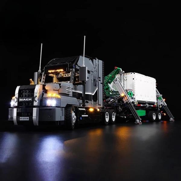 MOC LEGO レゴ 42078 互換  テクニック マックアンセム セミトラック LED ライト...