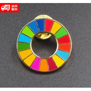 正規販売店】 国連本部限定販売 SDGs ピンバッジ 日本未発売 UNDP 丸み
