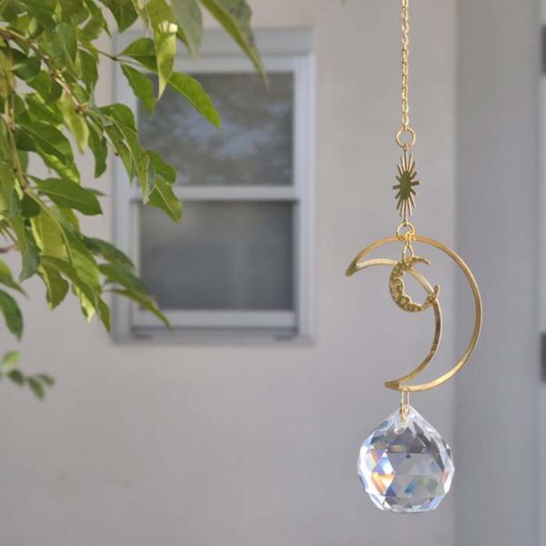 サンキャッチャー サン＆ムーン 太陽と月