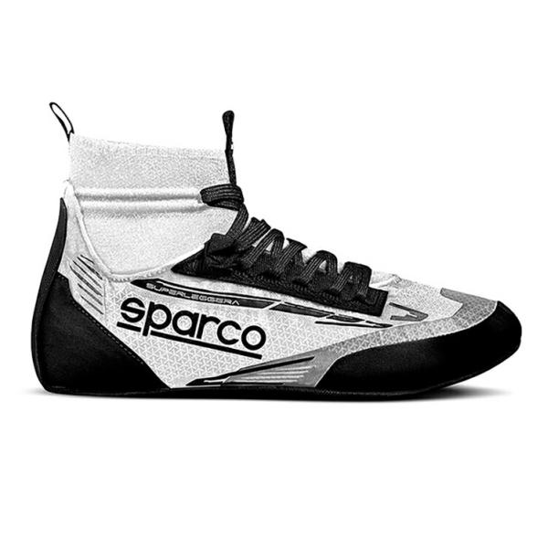 SPARCO スパルコ SUPERLEGGERA レーシングシューズ ホワイト×ブラック FIA88...