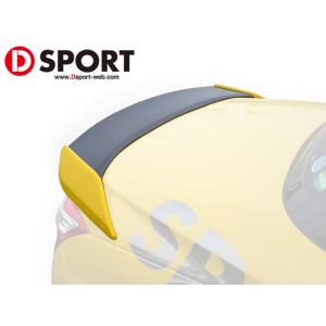DSPORT トランクスポイラー CFRP(カーボン)製 ダイハツ コペン ROBE(LA400K)...