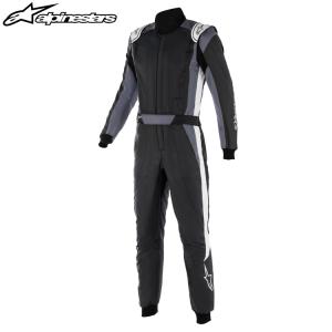 アルパインスターズ GP PRO COMP V2 SUIT ブラック×アスファルト×ホワイト レーシングスーツ FIA8856-2018公認モデル (3352022-1128) MY2022｜monocolle