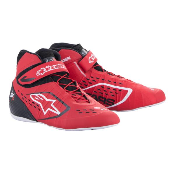 アルパインスターズ レーシングシューズ TECH1-KX V2 レッド×ブラック×ホワイト(312)...