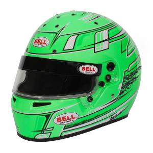 BELL RACING ヘルメット KC7 CMR CHAMPION グリーン CMR2016規格 レーシングカート・走行会用(131111X)｜monocolle