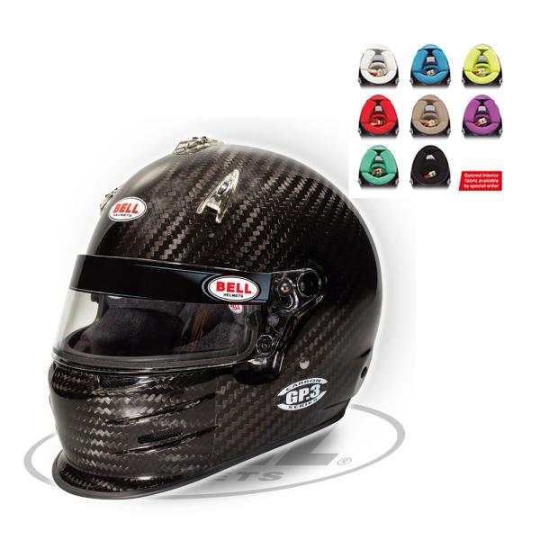 BELL RACING ヘルメット GP3 CARBON 内装カラー選択モデル HANS Snell...