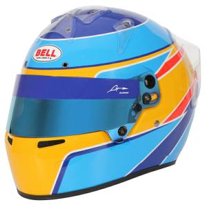 BELL RACING ヘルメット KC7 CMR Fernando Alonso 2022 カラーリング SNELL CMR2016規格 レーシングカート・走行会用 (131109X)｜monocolle