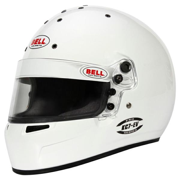 BELL RACING KC7-EV CMS WHITE SNELL CMS規格 レーシングカート用...