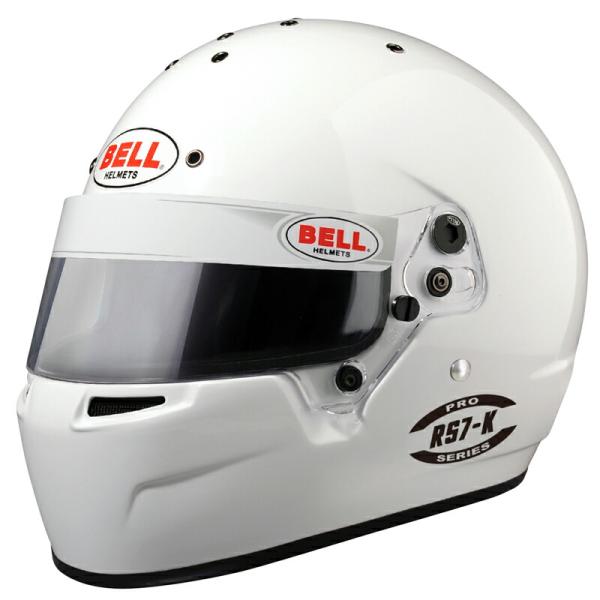 BELL RACING RS7-K WHITE FIA8878-2024 SNELL-K2020 レ...