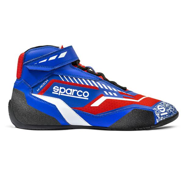 SPARCO スパルコ K-ROCK レーシングシューズ ブルー×ホワイト レーシングカート・走行会...