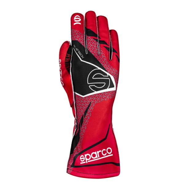 SPARCO スパルコ K-ATTACK GLOVE レッド×ブラック レーシンググローブ レーシン...