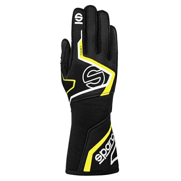 SPARCO スパルコTIDE+ GLOVE ブラック×イエロー レーシンググローブ FIA8856...