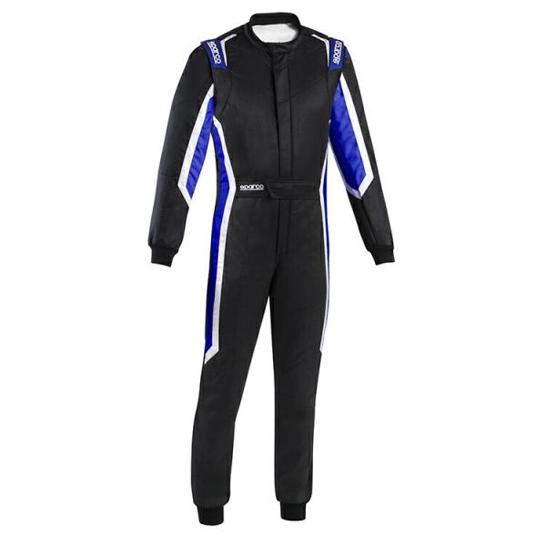 在庫限り：SPARCO スパルコ SPRINT PRO レーシングスーツ ブラック×ブルー FIA8...