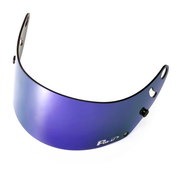 FMV Plus ミラーシールド アライ GP-6・6S・SK6 ヘルメット専用 パープル×ブルー(...