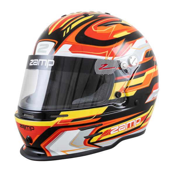 Zamp Helmet RZ-42Y Youth Snell CMR2016規格 BLACK/RED...