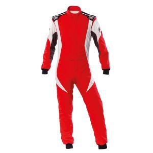 OMP FIRST-EVO SUIT MY2020 レッド×ホワイト(063) レーシングスーツ FIA8856-2018公認 Red×White｜monocolle