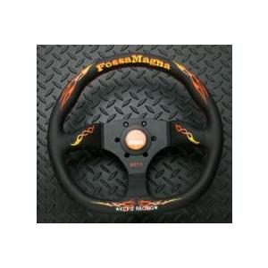 KEY!S Racing Steering ステアリング フォッサマグナ D-シェイプ タイプ (N...