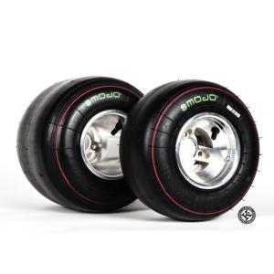 MOJO タイヤ D2XX レーシングカート専用 タイヤ CIK-FIA公認 OPTION 前/後1セット