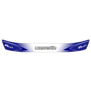 monocolle オリジナルバイザーステッカー ホワイト アライGP6/GP5