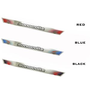 monocolle モノコレ STILO オリジナルバイザーステッカー CHROME KNIFE クローム ナイフ ベーシック｜monocolle