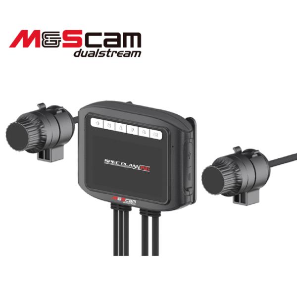M&amp;S cam Dualstream デュアルストリーム ツインカメラ仕様 オンボードカメラ モータ...