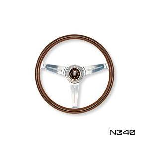 NARDI ナルディ ステアリング CLASSIC ウッド＆ポリッシュスポーク 