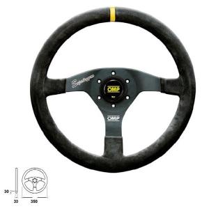 OMP ステアリング 320 カーボン Carbon S フラットモデル (OD
