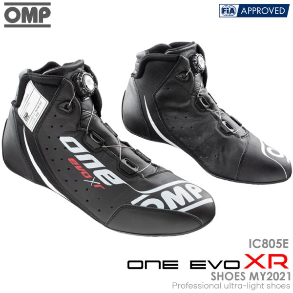 OMP ONE EVO XR SHOES MY2021 ブラック(071) レーシングシューズ FI...