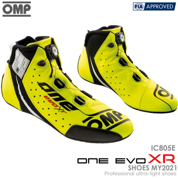 OMP ONE EVO XR SHOES MY2021 イエロー(099) レーシングシューズ FI...