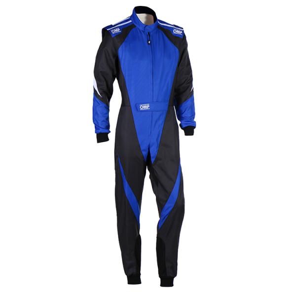 OMP KS-3X SUIT ロイヤルブルー×ブラック(075) MY2025 レーシングスーツ レ...