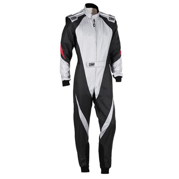 OMP KS-3X SUIT ライトグレー×ブラック(089) MY2025 レーシングスーツ レー...