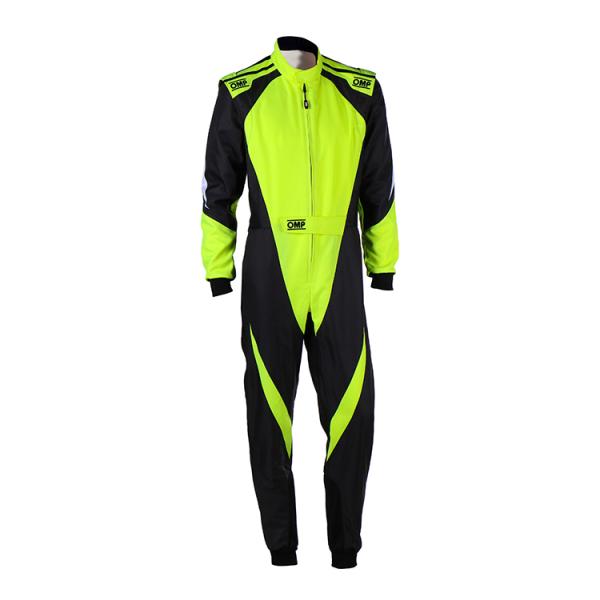 OMP KS-3X SUIT イエロー×ブラック(178) MY2025 レーシングスーツ レーシン...