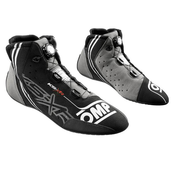 OMP KS-XR SHOES ブラック レーシングシューズ レーシングカート用 FIA8877-2...