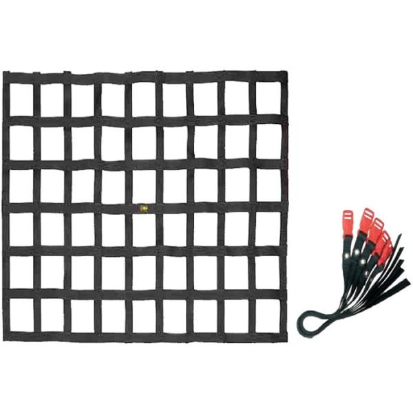 OMP レーシングネット NA1870 ウインドーネット ブラック FIA J253.11 モデル(...