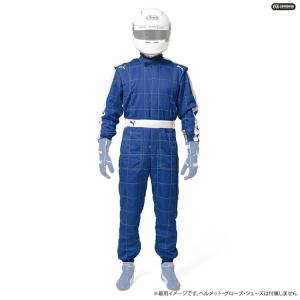 PUMA T7-RACE ティセット レーシングスーツ ブルー(03) FIA8856-2000公認