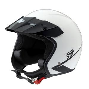 2024NEWモデル！OMP HELMET STAR グロスホワイト オープン フェイス ヘルメット エントリーモデル ECE22.06認証 (SC0-0617-A01-020)｜monocolle