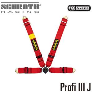 SCHROTH シュロス レーシングハーネス 4点式(3×3) Profi-3-J ロータリーバックル式｜monocolle