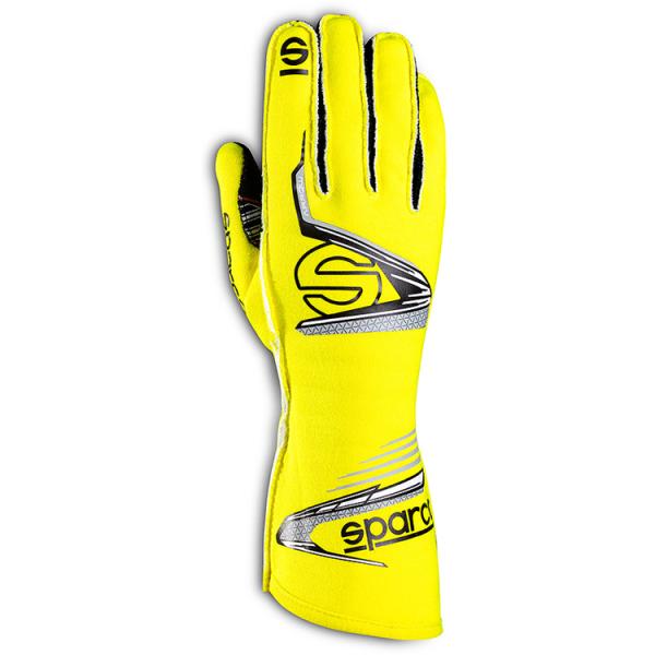 在庫限り：SPARCO スパルコ ARROW GLOVE イエロー×ブラック レーシンググローブ F...
