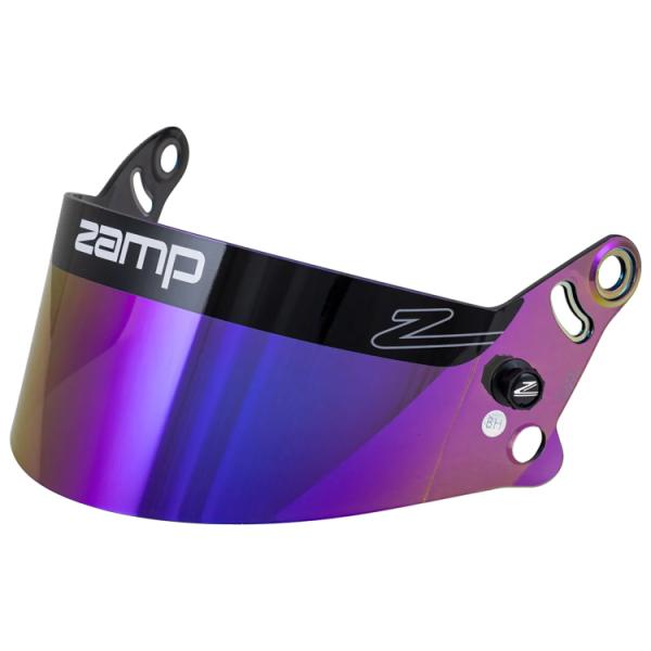 ZAMP ヘルメット ミラーシールド Z-24 Prism PURPLE RZ-72ヘルメット専用 ...