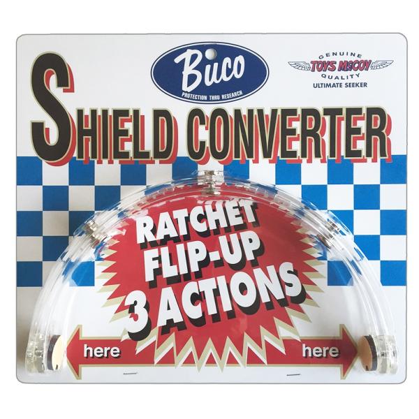 【あすつく】BUCO（ブコ）★シールドの開閉を可能にする シールドコンバーター SHIELD CON...