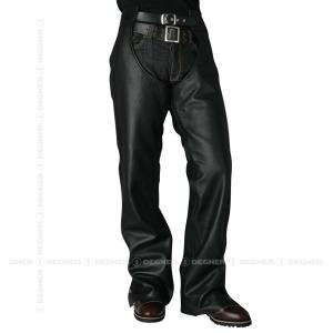 【送料無料★デグナー認定WEB正規代理店】デグナー(DEGNER)★レザーチャップス/LEATHER CHAPS（ブラック） CH-2A｜monodirect