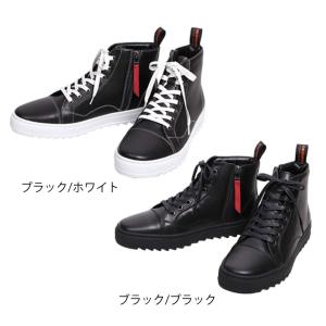 DEGNER（デグナー） レザースニーカー 靴 バイク メンズ 本革 堅牢 HS
