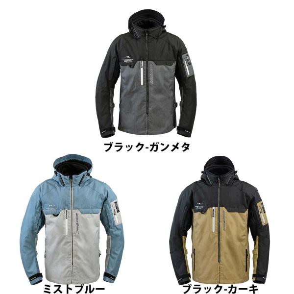 ラフアンドロード RR7259 エアベントラフパーカー 肩・ひじ・背中パッド付属 ROUGH&amp;ROA...