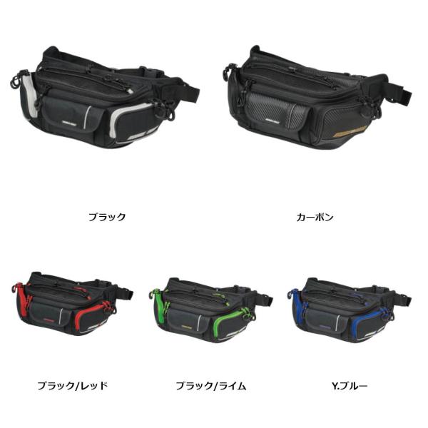 一部在庫有★ラフ＆ロード RR9612 ★ 色:ブラックorブラック×レッド ラフウエストバッグ ワ...