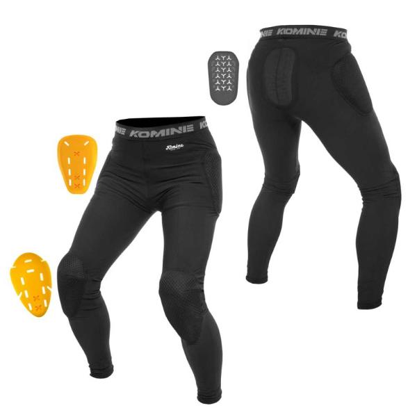 コミネ SK-883 CE Lv.2 プロテクト メッシュ アンダーパンツ 膝・腰横・尾骨ソフトプロ...